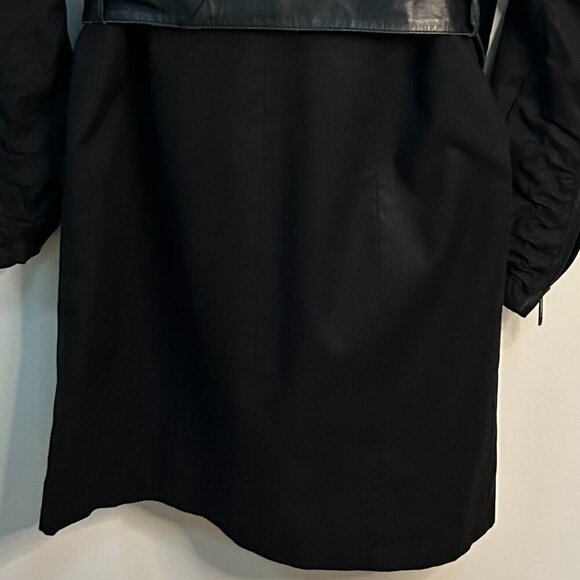 Mackage Trench Coat in Black Size PSmall - Picture 13 of 16